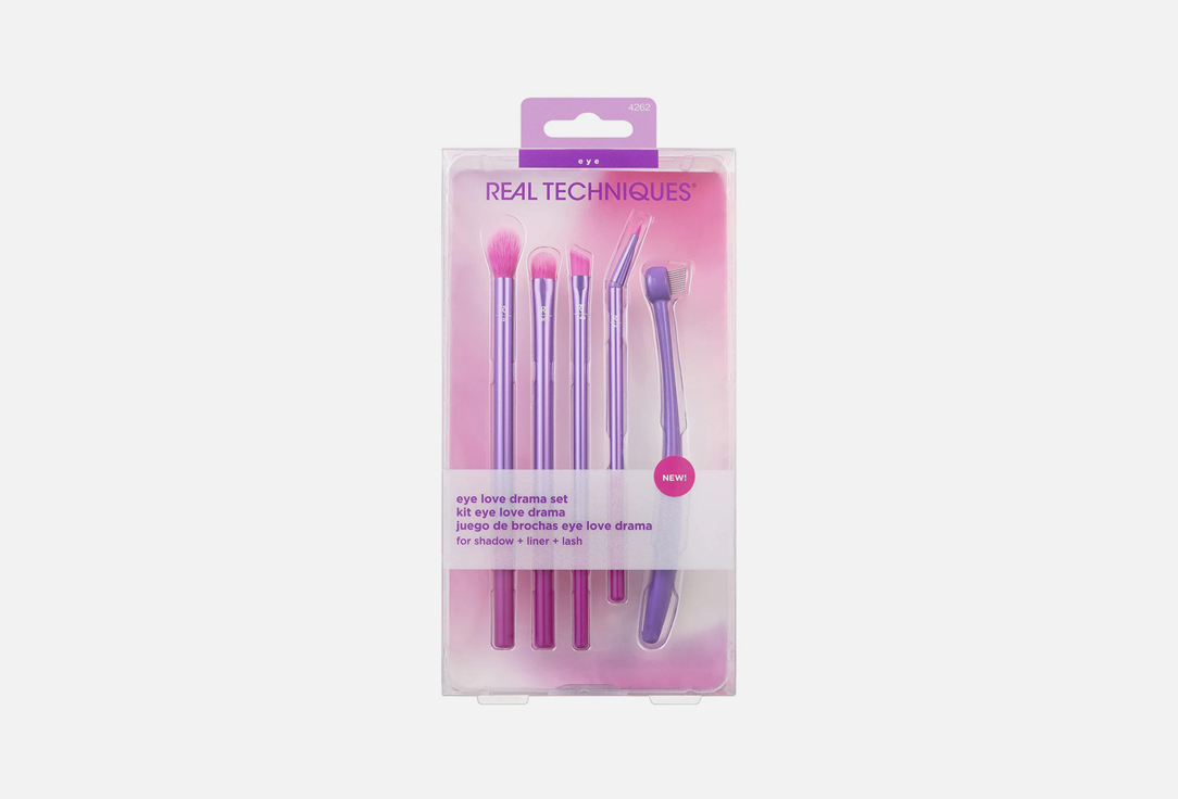 Real Techniques Eye Makeup Brush Set Eye Love Drama