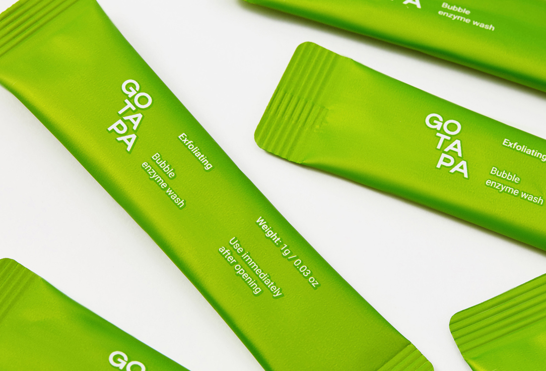 Go Tapa Foaming enzyme face powder Bubble enzyme wash