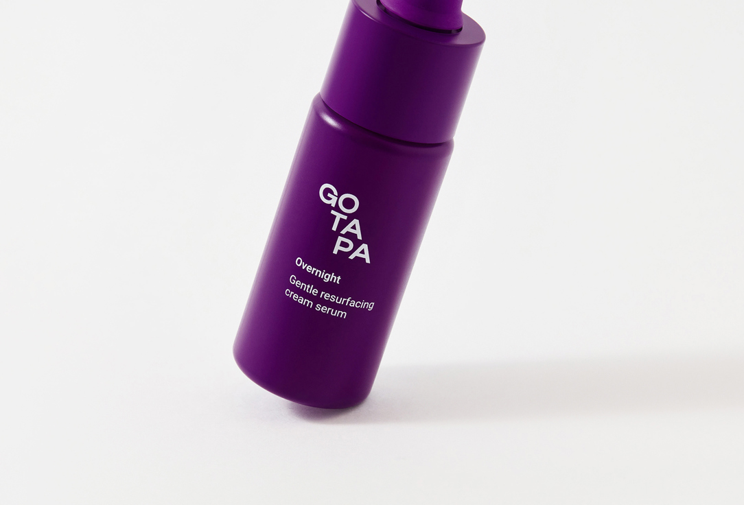 Go Tapa Night renewing serum-mask Gentle resurfacing cream serum