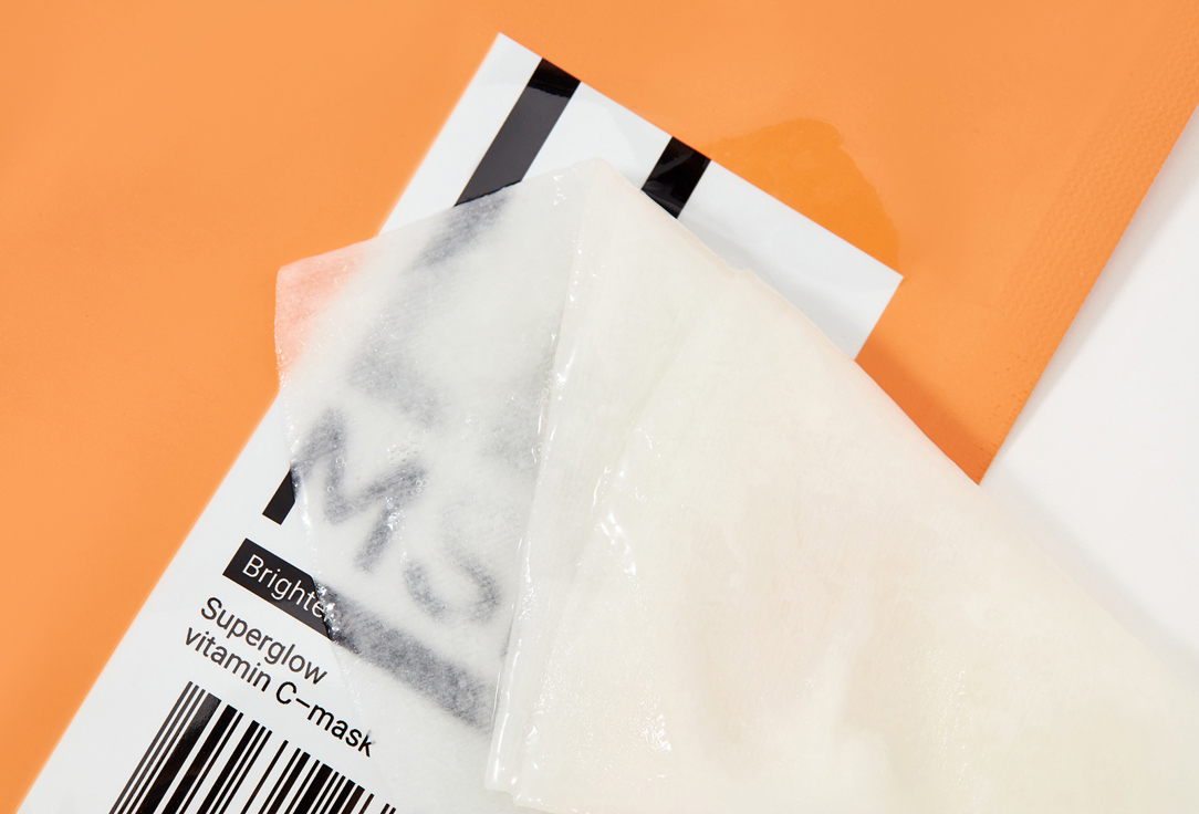 Go Tapa Brightening Face sheet mask Superglow vitamin С-mask