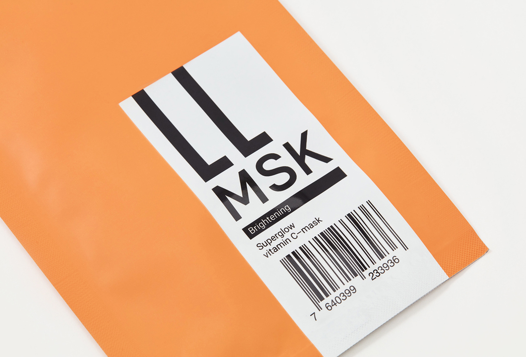 Go Tapa Brightening Face sheet mask Superglow vitamin С-mask