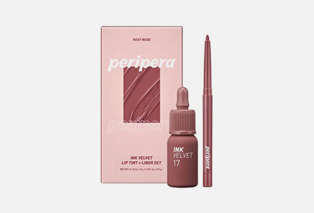 PERIPERA Lip kit Ink Velvet & Lip Liner