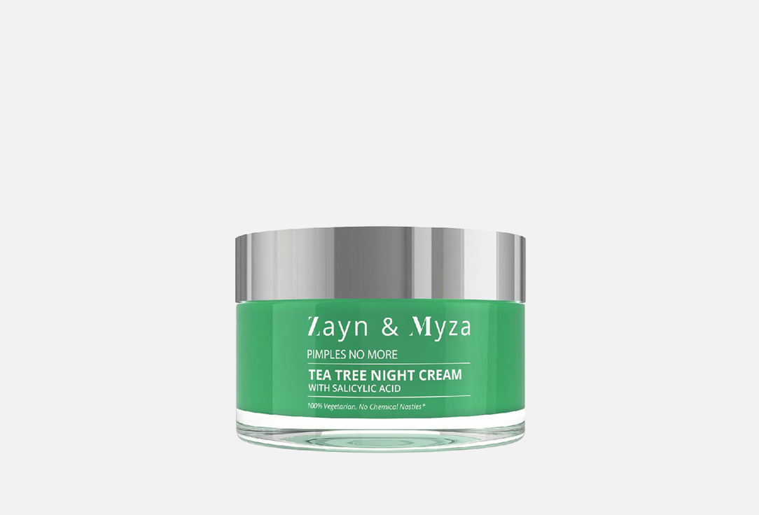 ZAYN & MYZA Night Cream With Tea Tree&Salicylic Acid