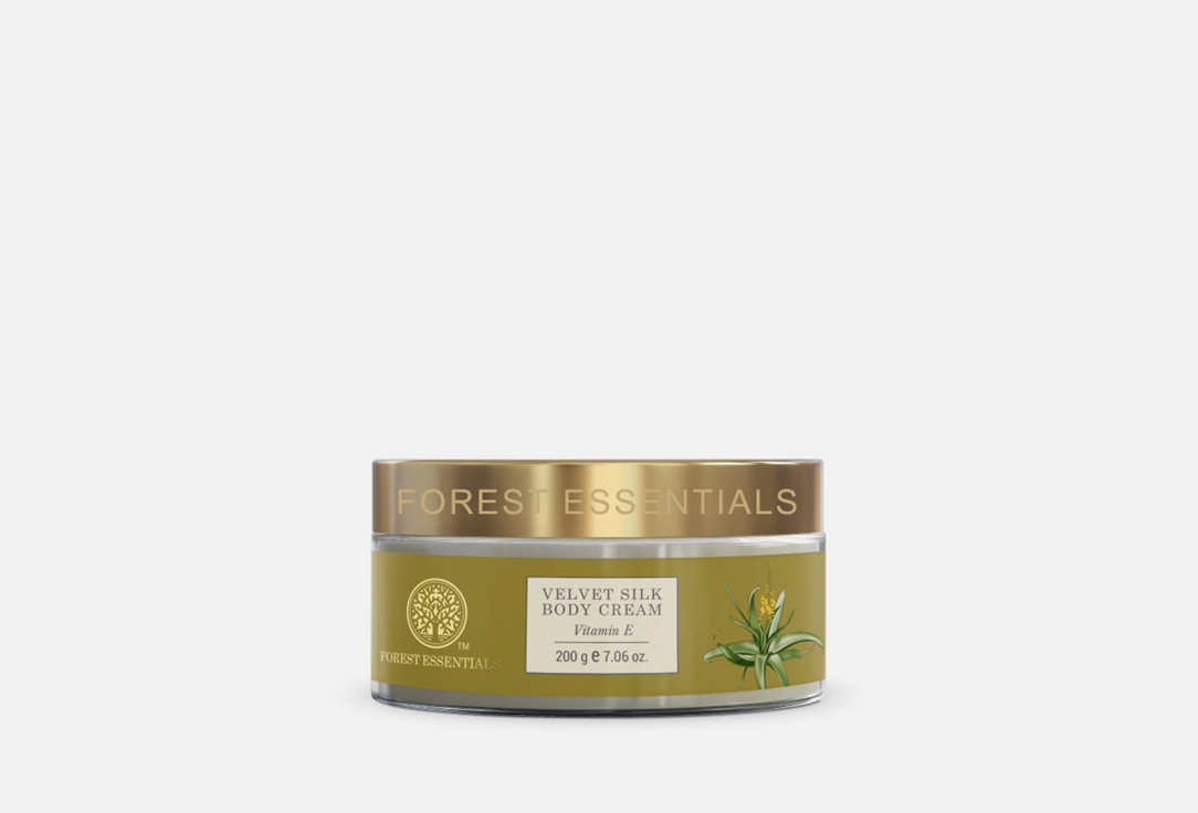 Forest Essentials  Body Cream  Silk Velvet Vitamin E