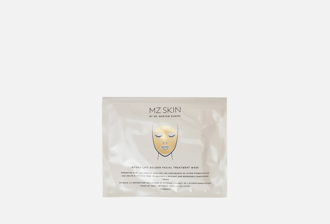 MZ SKIN Face sheet mask Hydra-Lift Gold