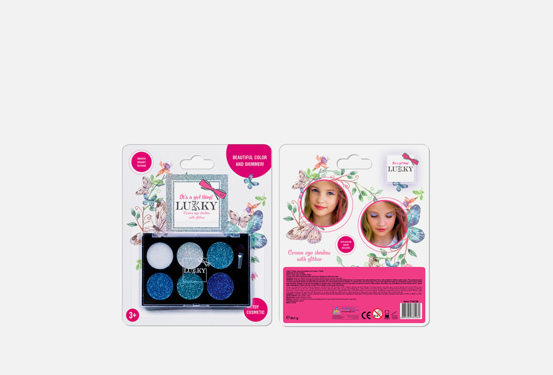 Lukky Eye Shadow Cream With Glitter It'S A Girl Thing!