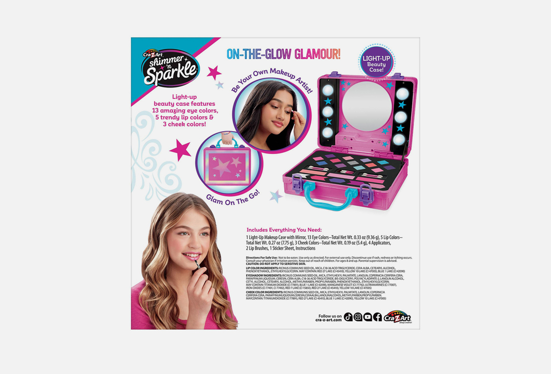 Shimmer N Sparkle Beauty Case Light-Up