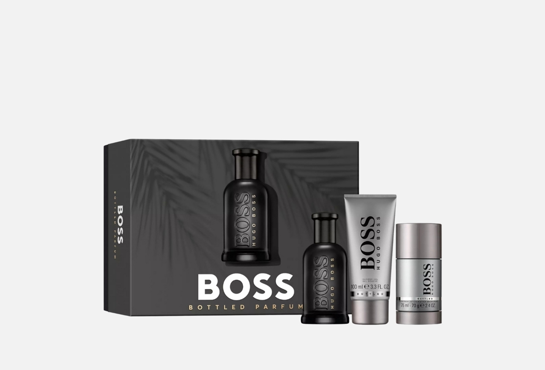 Hugo Boss Eau de Parfum & Shower Gel & Deodorant Stick Set Bottled