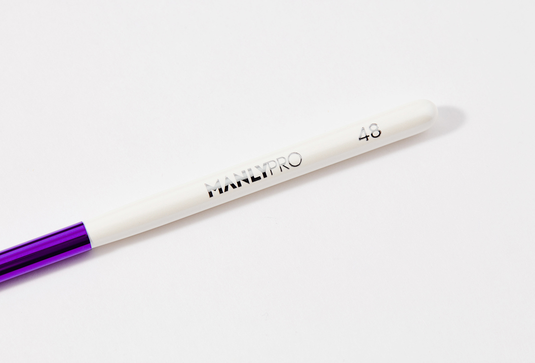 Manly PRO Flat Beveled Eyebrow Brush K48
