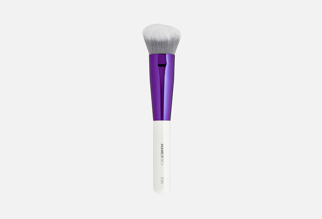 Manly PRO Paw-Shaped FlatFoundation & Blush Brush K106 1 pcs Manly PRO Paw-Shaped FlatFoundation & Blush Brush K106