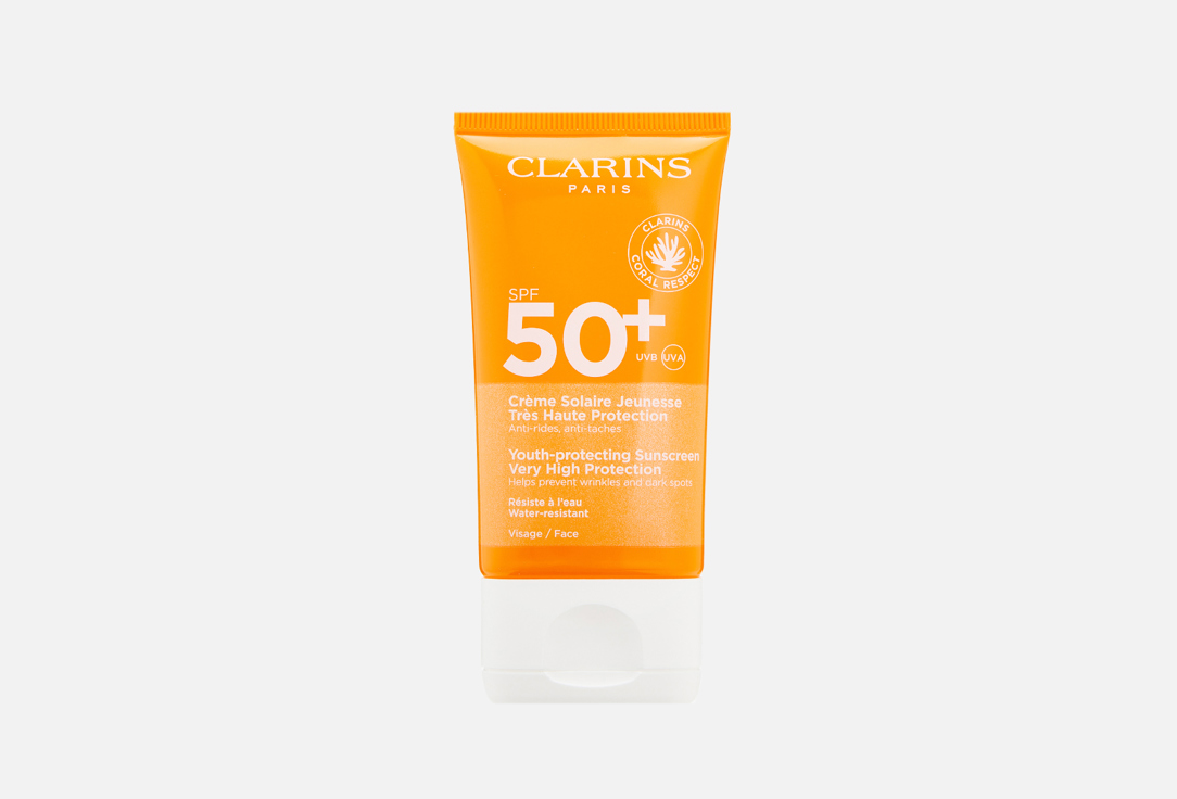 Clarins Face Sunscreen Cream SPF50+ Solaire Jeunesse