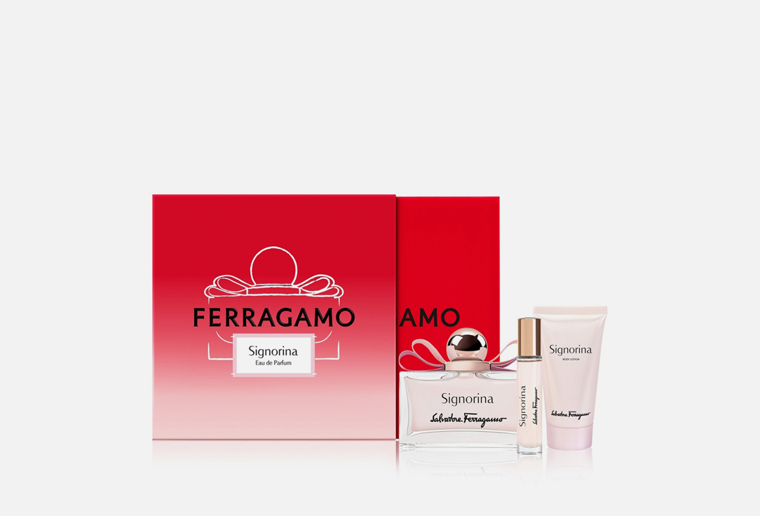 SALVATORE FERRAGAMO Eau de Parfum & Body Lotion Gift Set Signorina