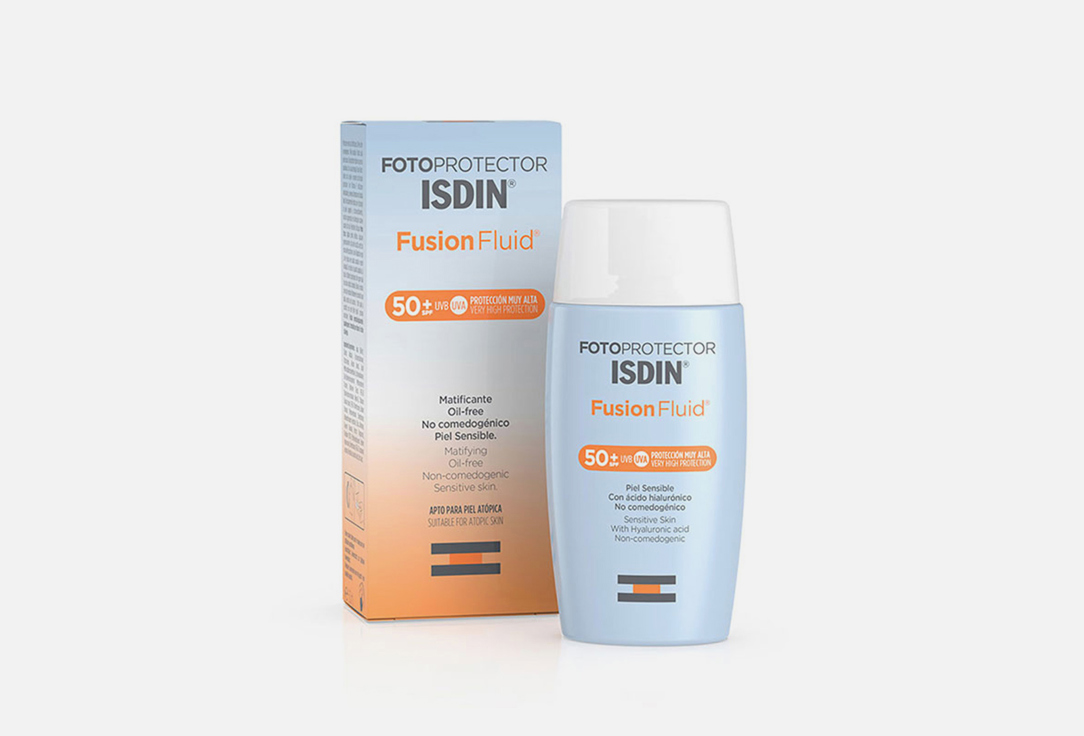 ISDIN Sunscreen Cream SPF50+ Fotoprotector Fusion Fluid