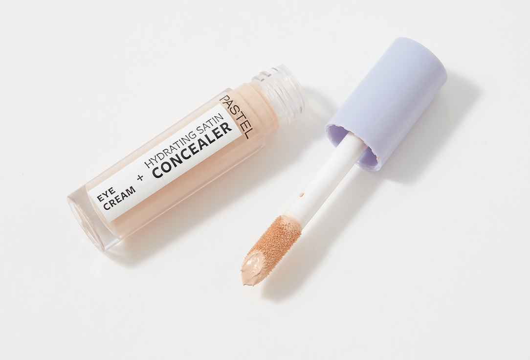 Pastel Cosmetics Hydrating Concealer with Eye Care Benefits Eye Cream + Hydrating Satin Concealer