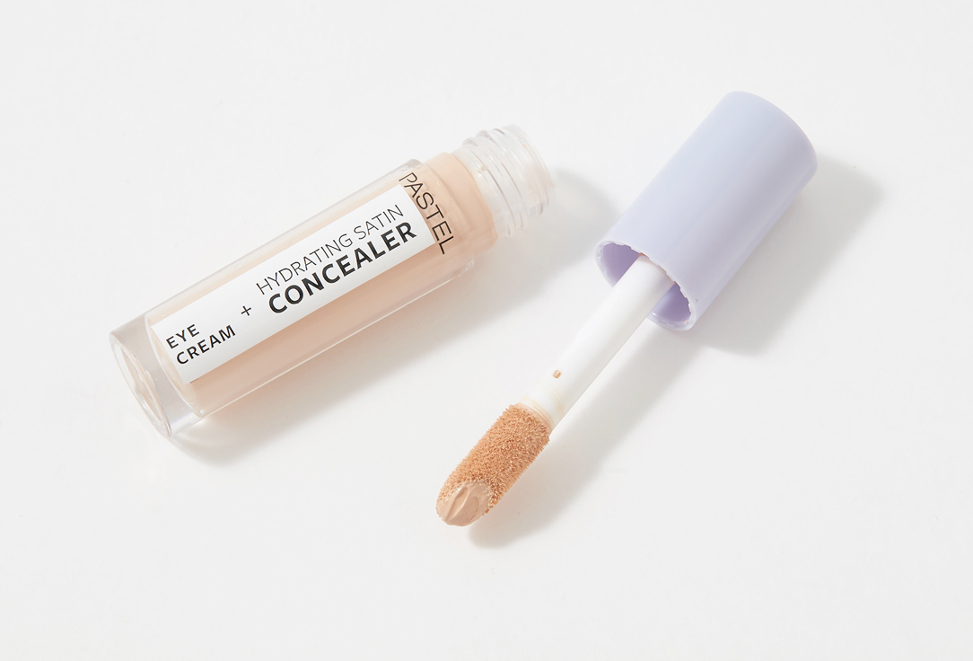 Pastel Cosmetics Hydrating Concealer with Eye Care Benefits Eye Cream + Hydrating Satin Concealer