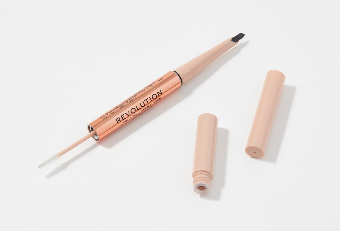 MakeUp Revolution 2-in-1 Eyebrow Pencil & Gel Fluffy Brow Filter Duo