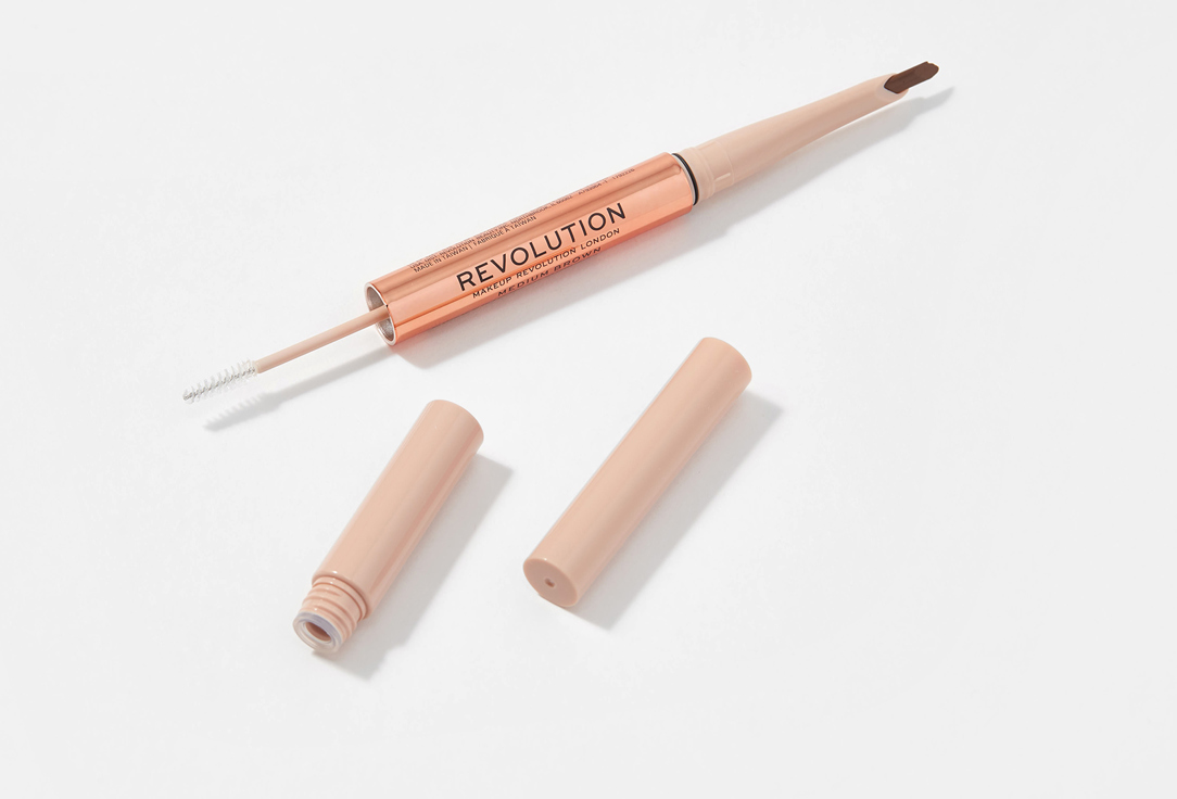 MakeUp Revolution 2-in-1 Eyebrow Pencil & Gel Fluffy Brow Filter Duo