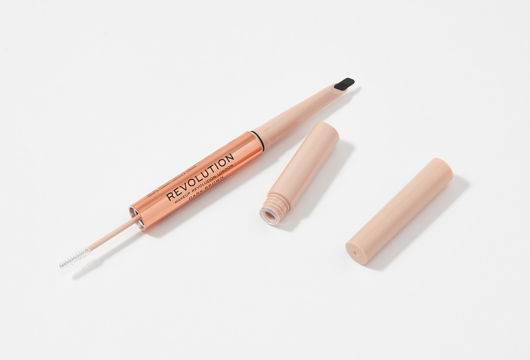 MakeUp Revolution 2-in-1 Eyebrow Pencil & Gel Fluffy Brow Filter Duo