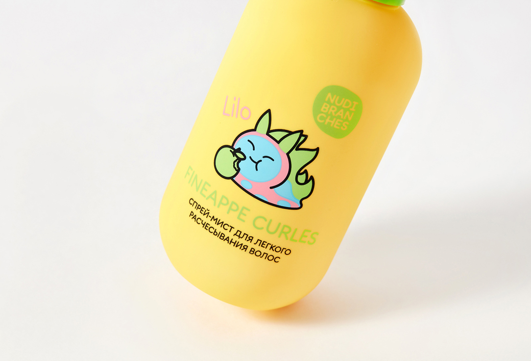 Nudibranches Detangling Hair Mist FINEAPPE CURLES! crispy apple hair spray