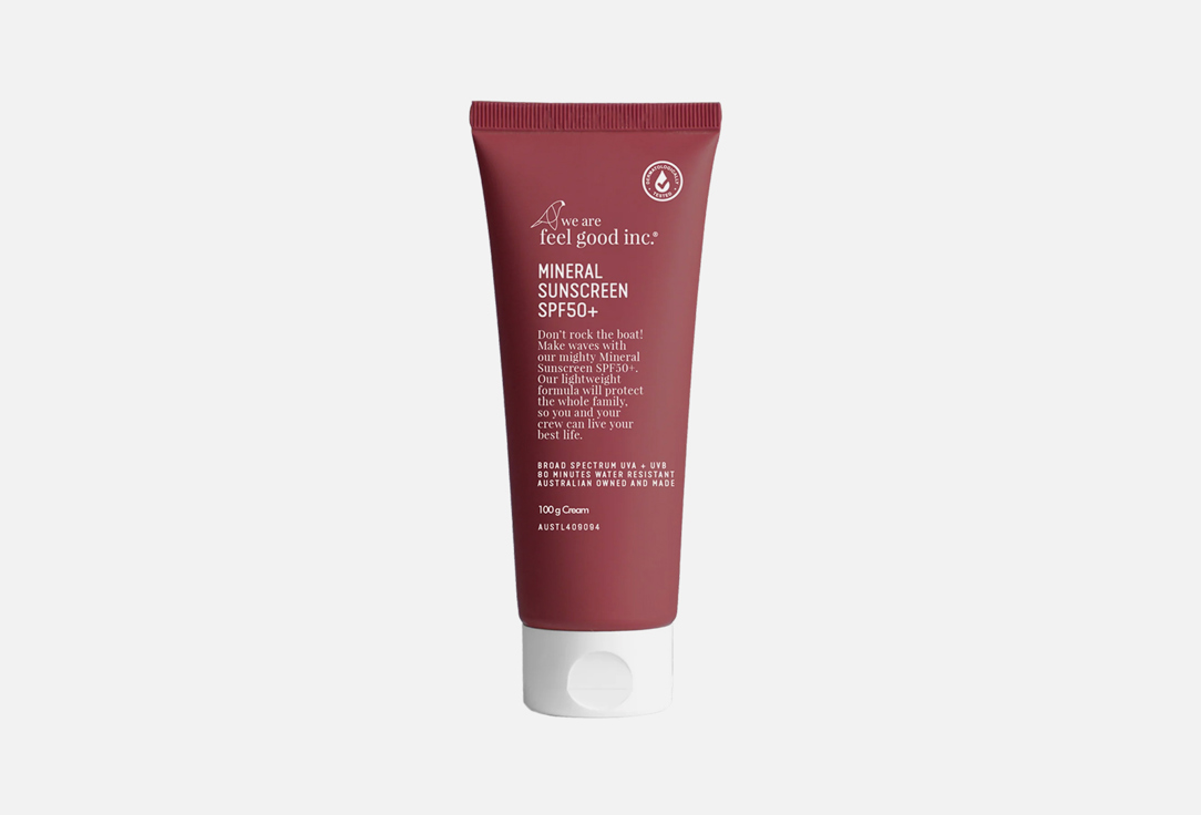 We are feel good inc. Sunscreen SPF 50+  Mineral