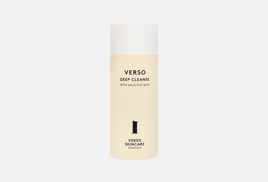 Verso Skincare Exfoliating Face Cleanser Deep Cleanse with salicylic acid №1