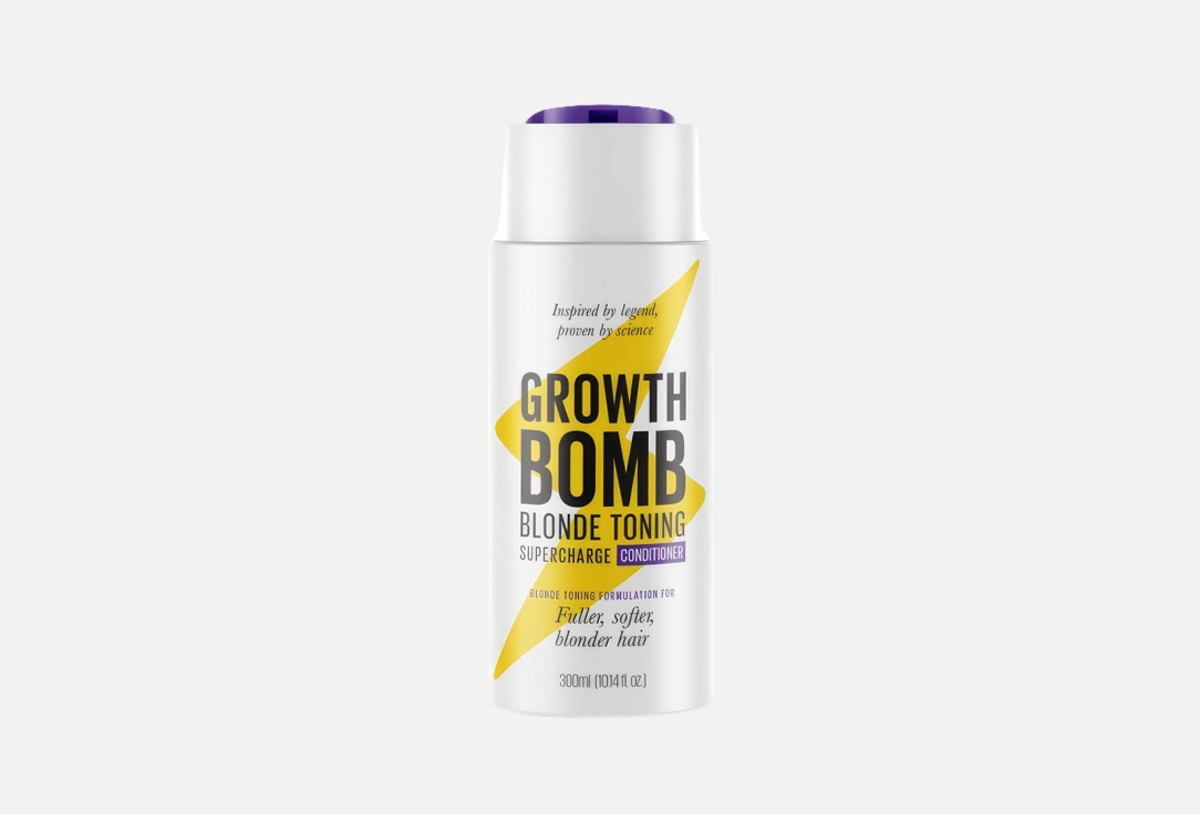 Growth Bomb Hair conditioner Blonde toning supercharge