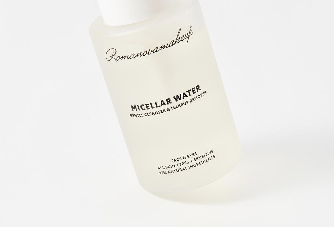 Romanovamakeup Gentle Cleanser & Makeup Remover Micellar Water