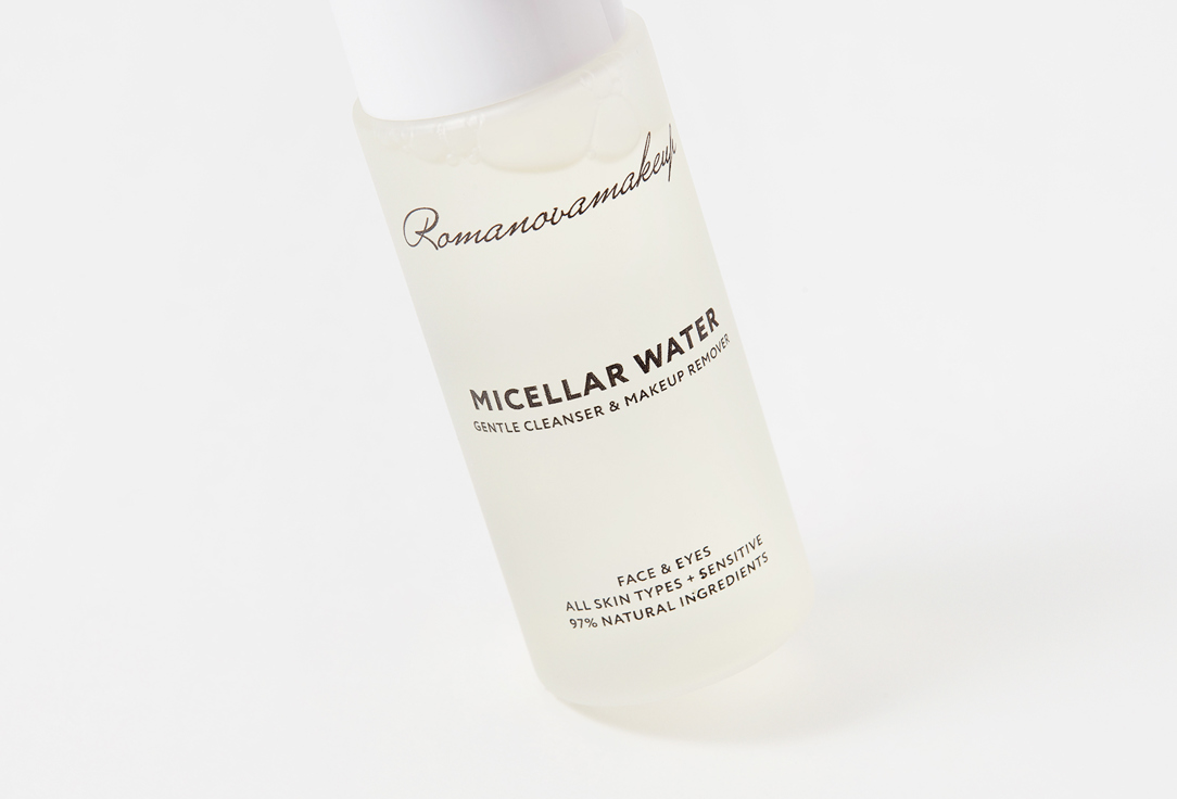 Romanovamakeup Gentle Cleanser & Makeup Remover Micellar Water