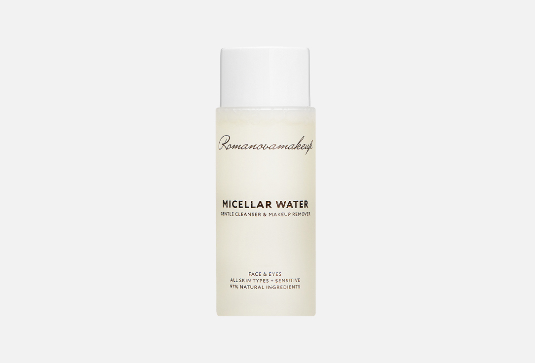 Romanovamakeup Gentle Cleanser & Makeup Remover Micellar Water