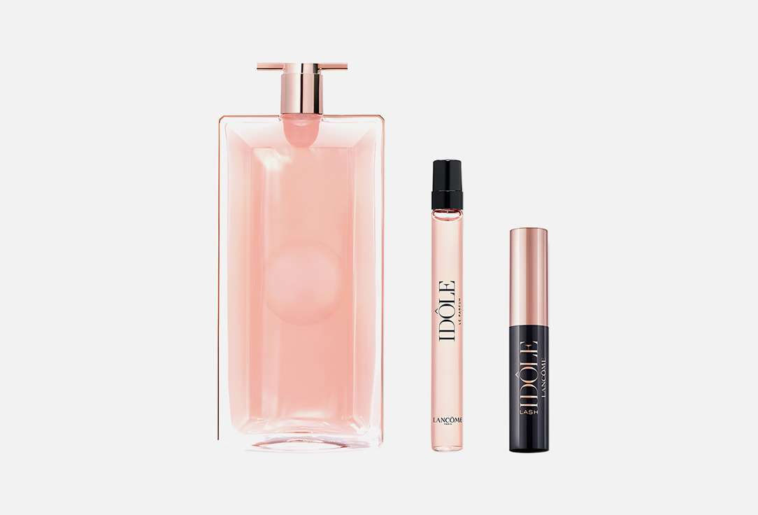 Lancome Eau de Parfum, Travel-size spray,  Mascara Set Idôle