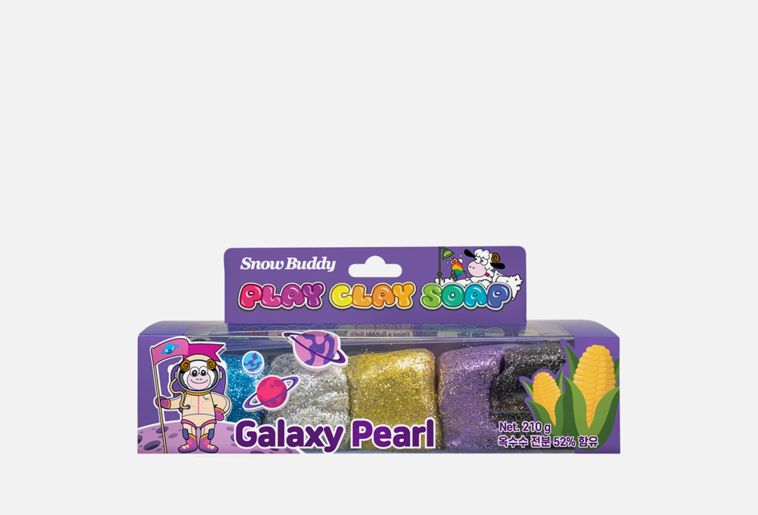 Snow Buddy Play Clay Soap Galaxy Pearl