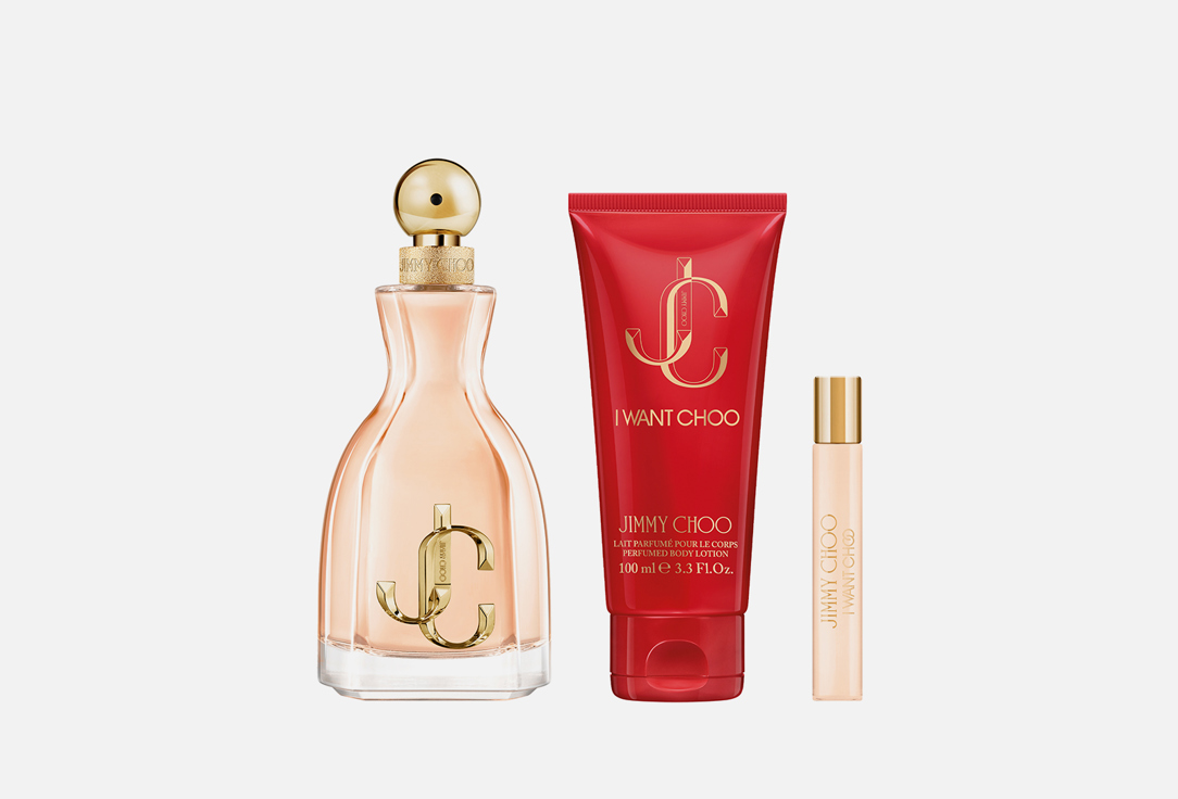 JIMMY CHOO Eau de Parfum & Body lotion set I Want Choo