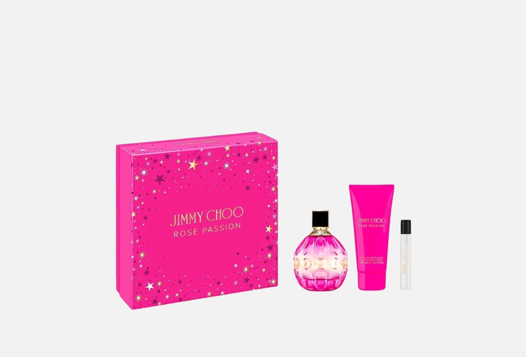 JIMMY CHOO Eau de Parfum & Body lotion set Rose Passion