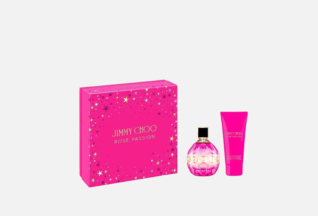 JIMMY CHOO Eau de Parfum & Body lotion set Rose Passion