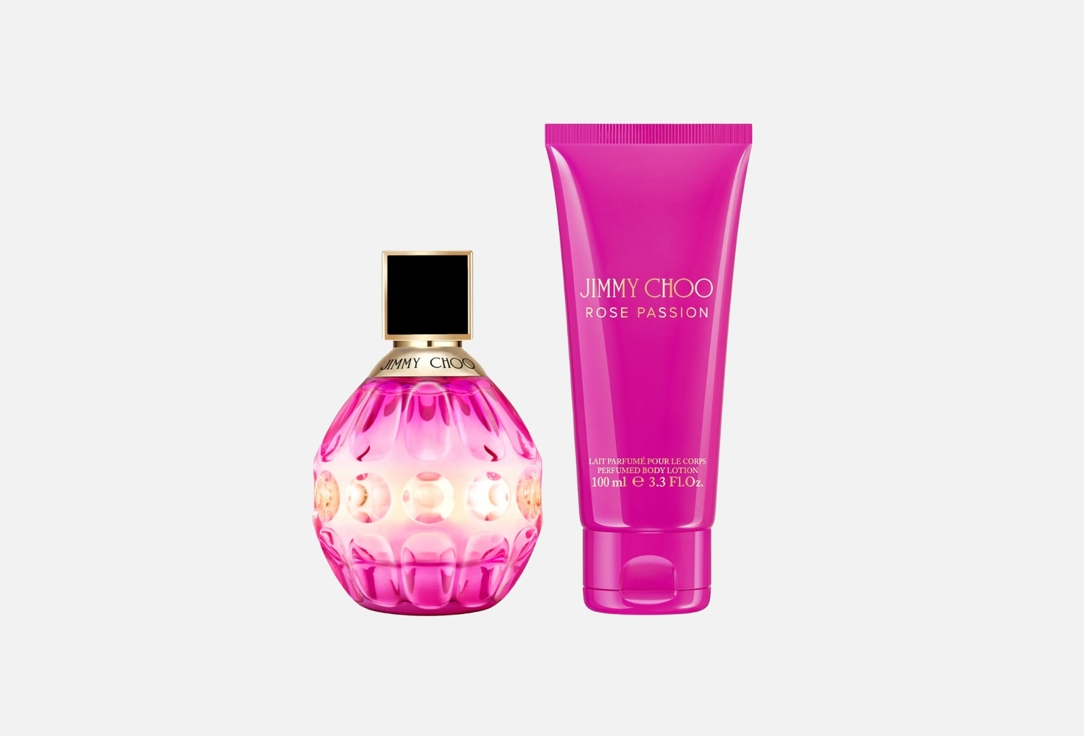 JIMMY CHOO Eau de Parfum & Body lotion set Rose Passion