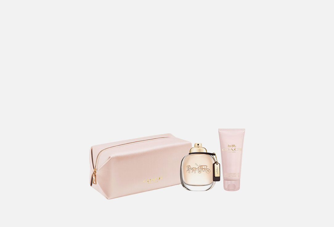 Coach Eau de Parfum Set & Toiletry Pouch Woman