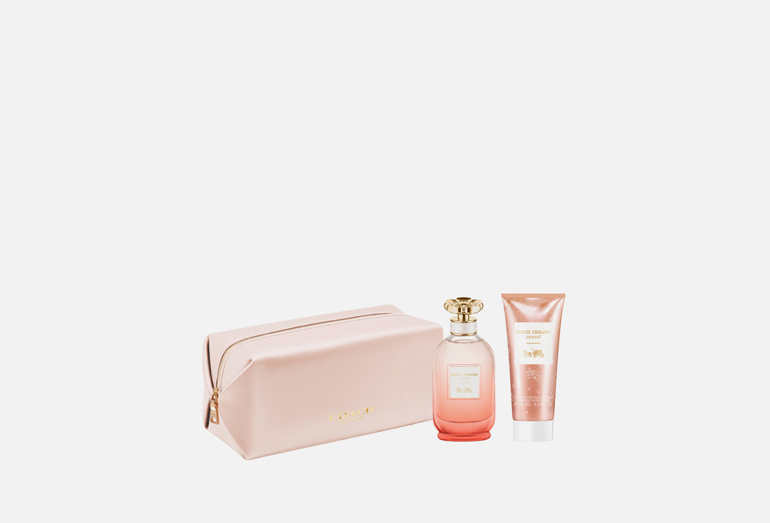 Coach Eau de Parfum Set & Toiletry Pouch Sunset