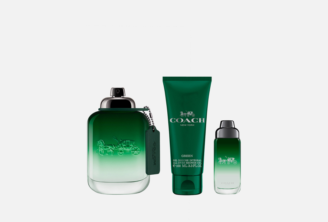 Coach Eau de Toilette Set Green Blue