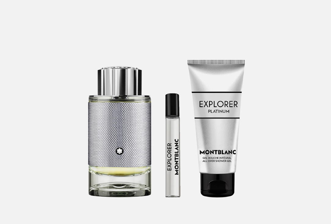 MONTBLANC Eau de Parfum Set Explorer Platinum