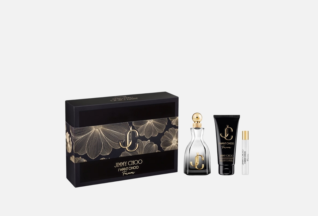 JIMMY CHOO Eau de Parfum & Body lotion set I Want Choo Forever - Set 2024