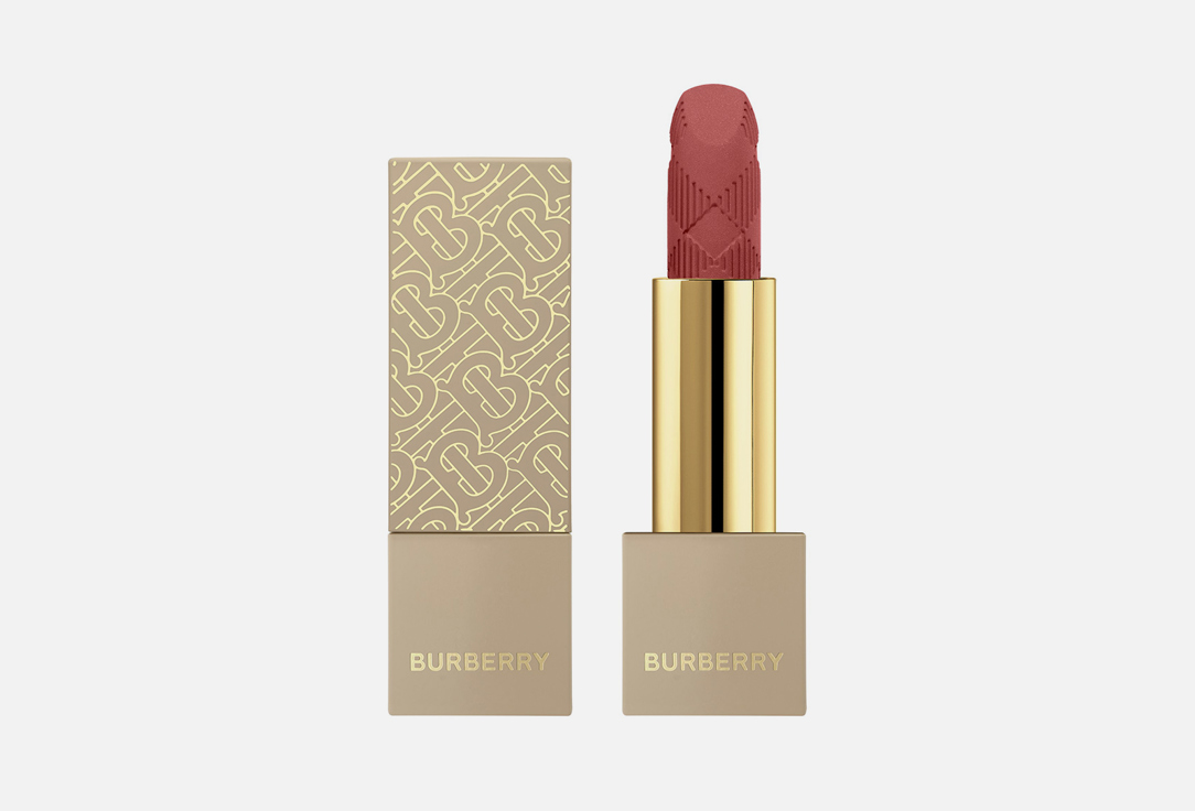 Burberry Matte Lipstick Golden TB Monogram Collection - Kisses