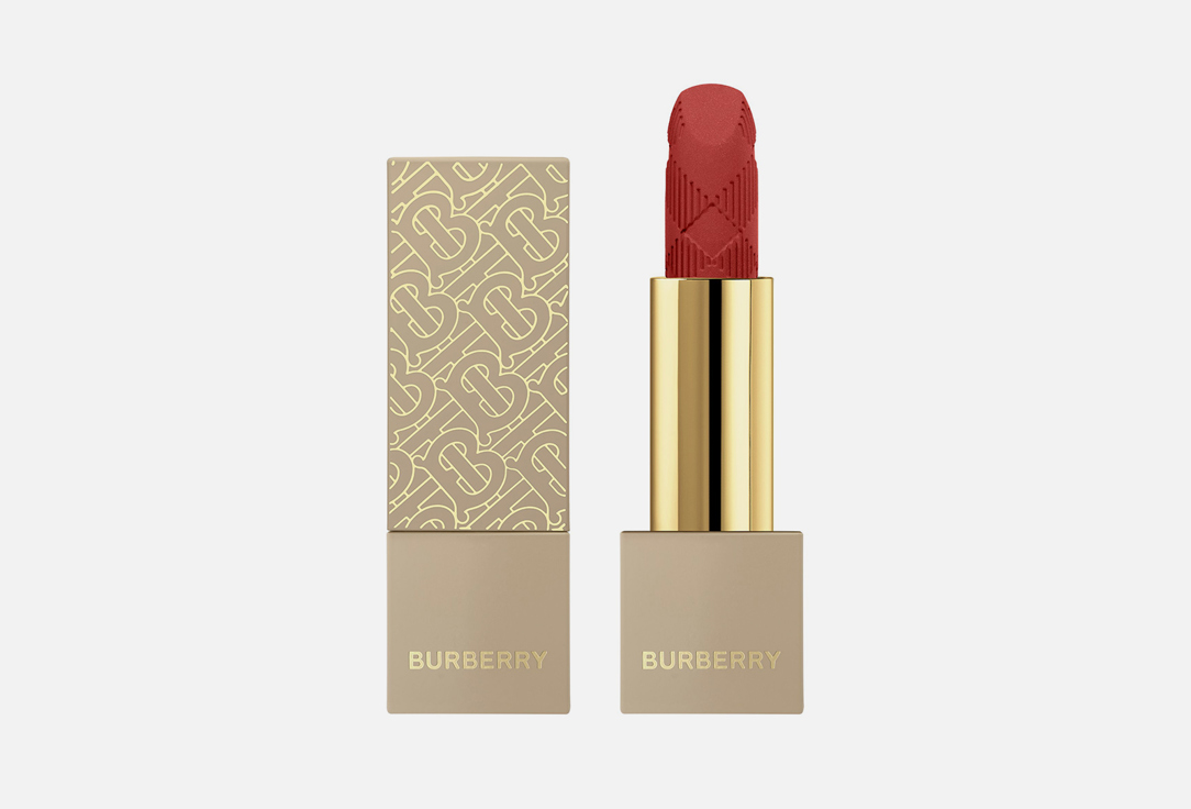 Burberry Matte Lipstick Golden TB Monogram Collection - Kisses