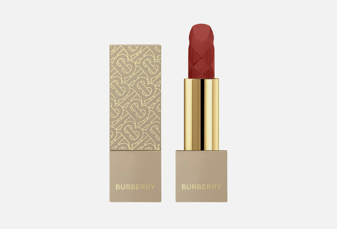 Burberry Matte Lipstick Golden TB Monogram Collection - Kisses