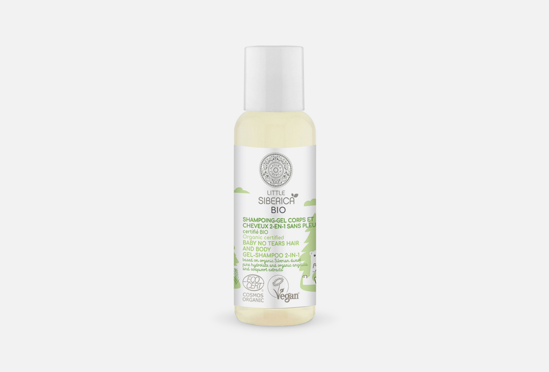 Natura Siberica Baby hair and body gel-shampoo 2-in-1   Baby No Tears