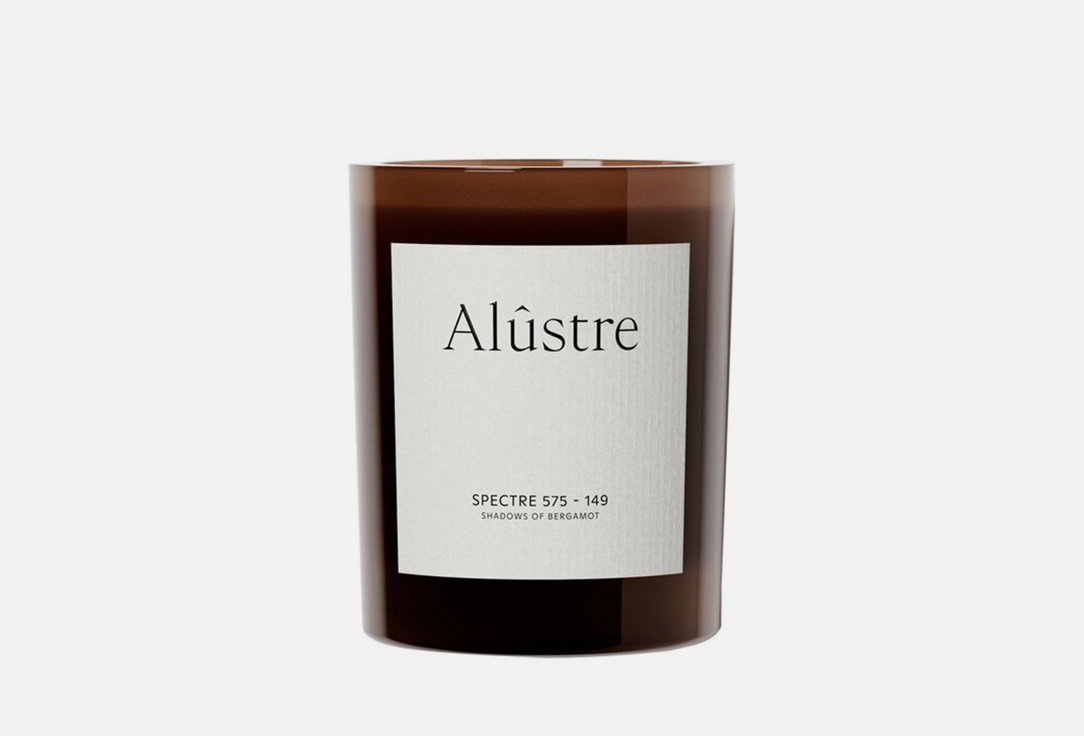 Alustre Scented Candle Shadows of Bergamot 