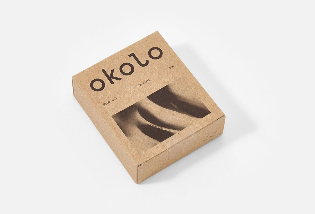 OKOLO Hydrating solid shampoo for dry hair Replenish Shampoo Bar