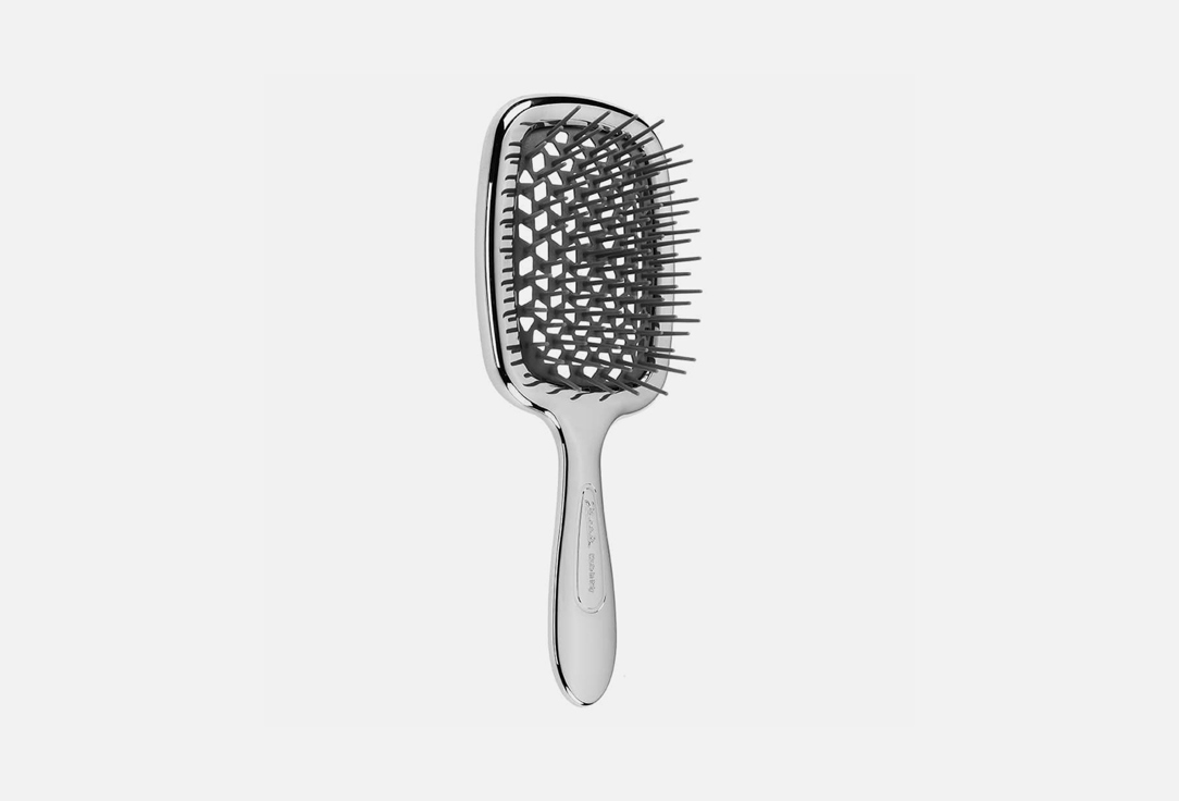 Janeke  Hair brush  Superbrush Silver White 