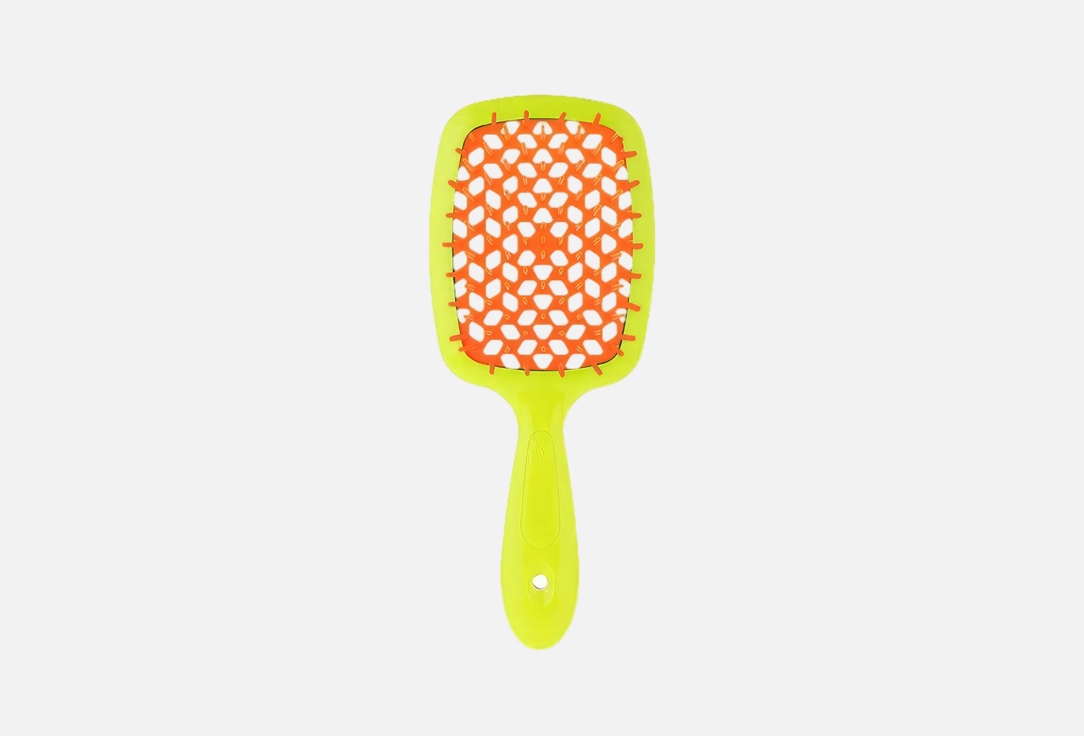 Janeke  Hair brush  Small Superbrush Orange Yellow 