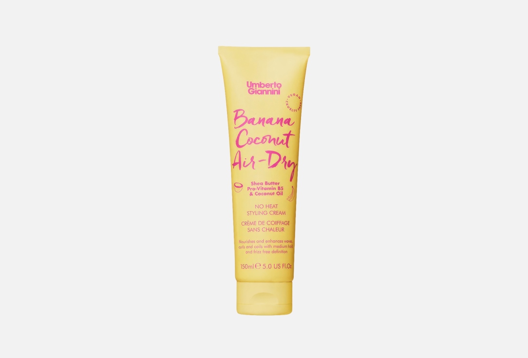 Umberto Giannini Styling Hair Cream Banana Coconut Air Dry