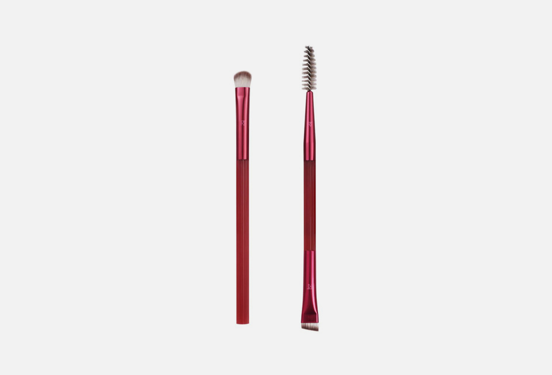 Real Techniques Eye & Brow Duo Brush  Solar Power Smolder 